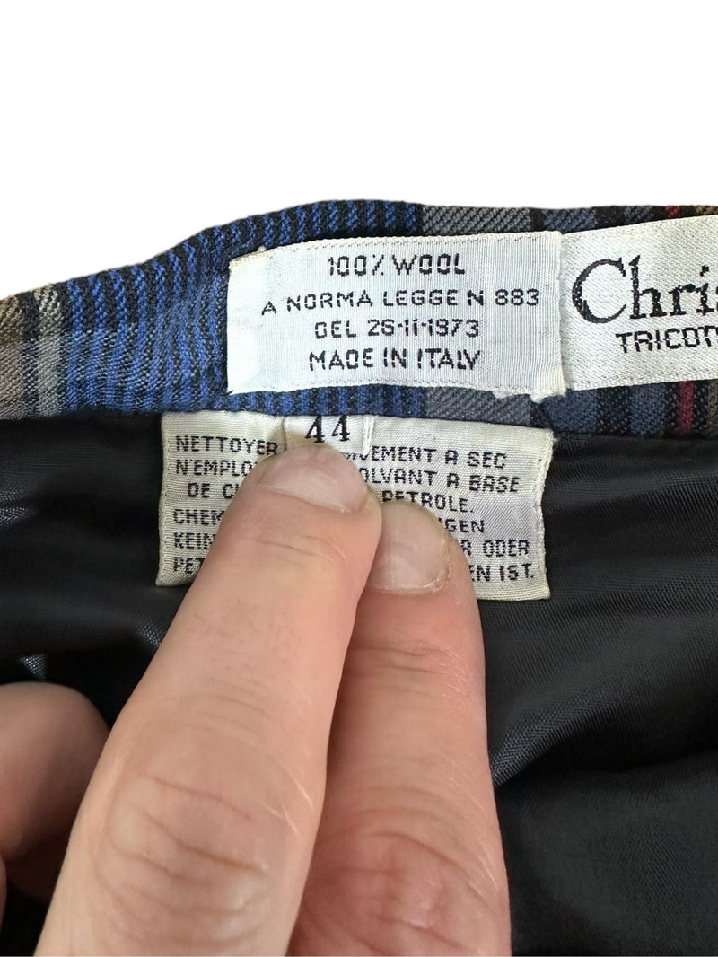 Christian Dior gonna vintage plissè (L)
