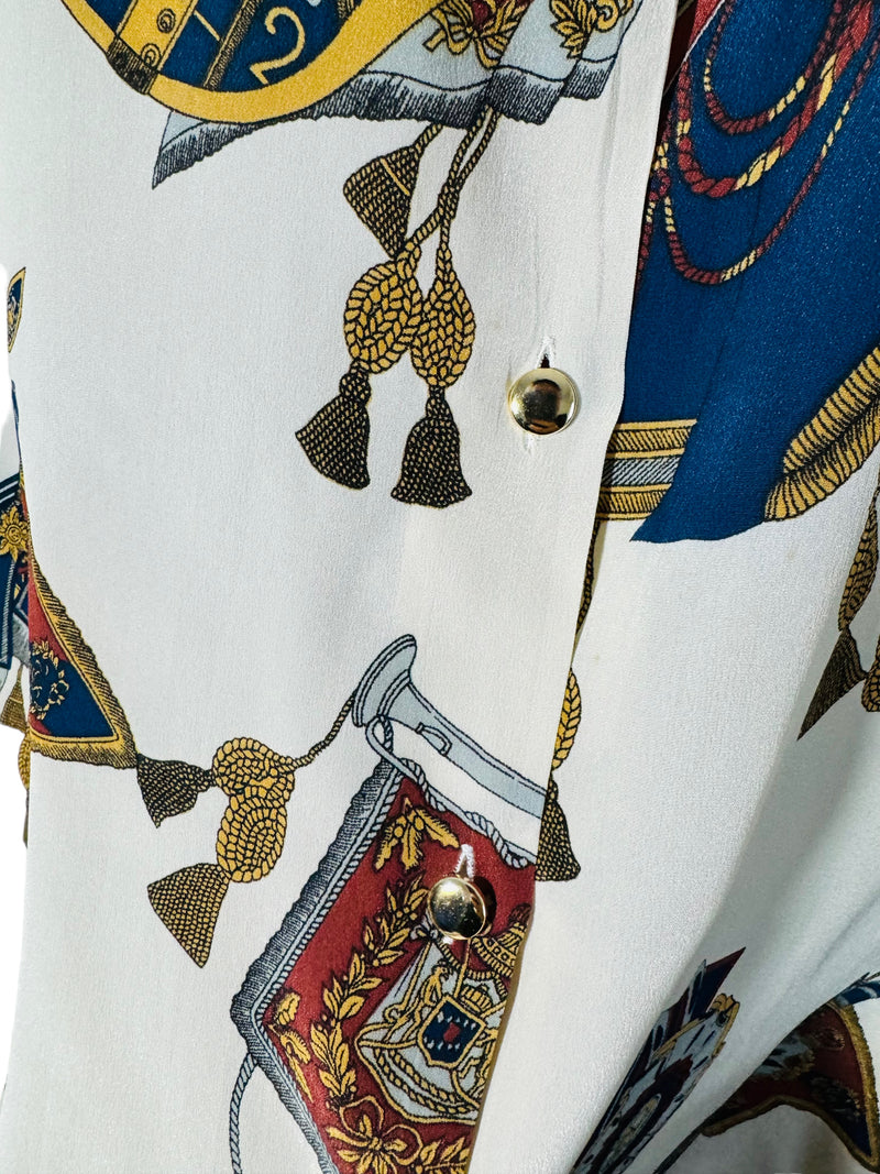 Camicia vintage stile barocco (L)