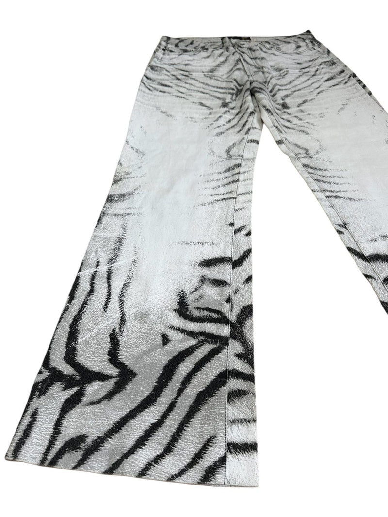 Just Cavalli jeans vintage zebrati (L)