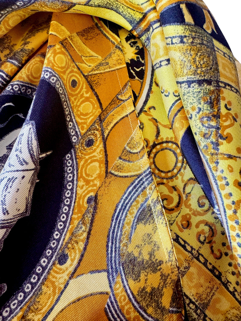 Istante di Gianni Versace camicia in seta 90s (M)