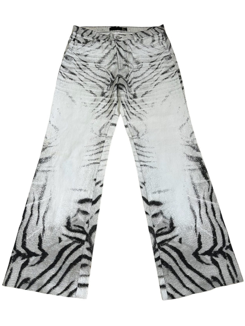 Just Cavalli jeans vintage zebrati (L)