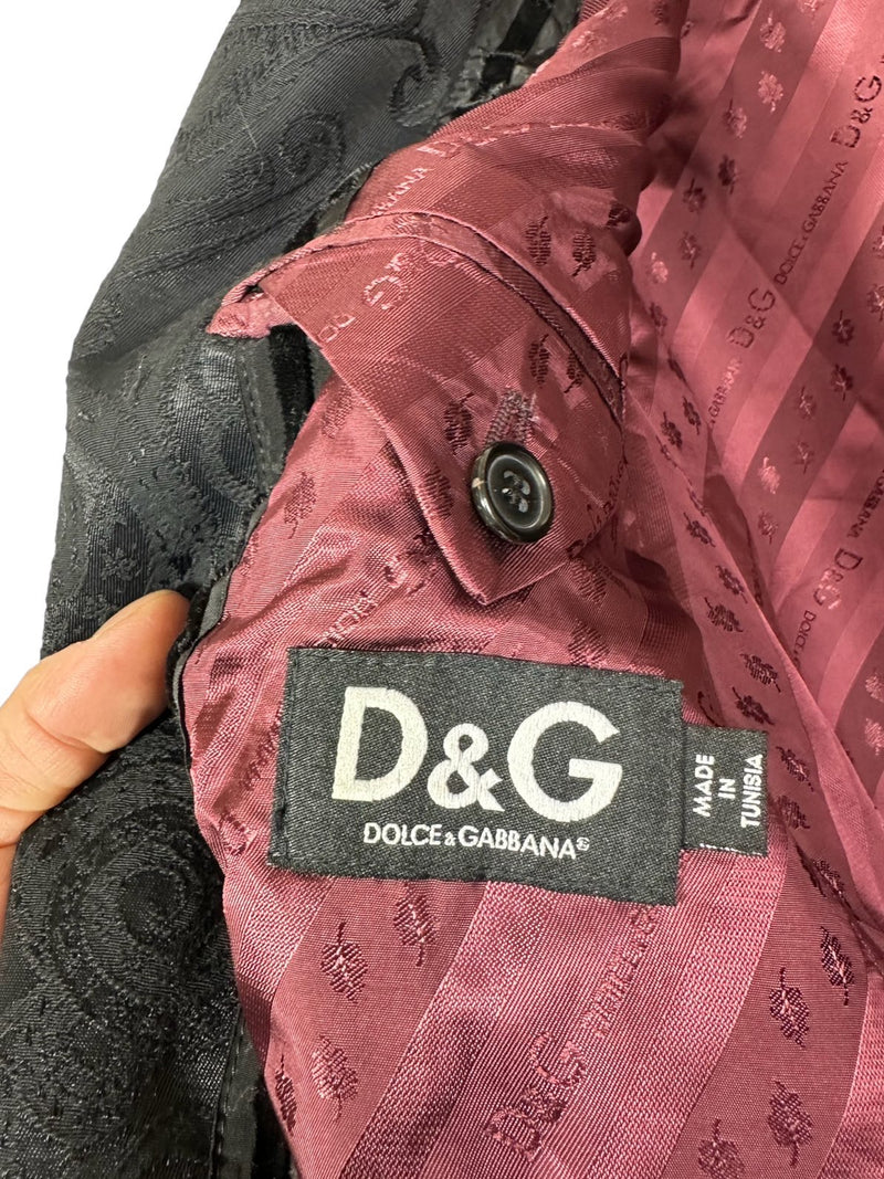 D&G blazer vintage broccato (46)