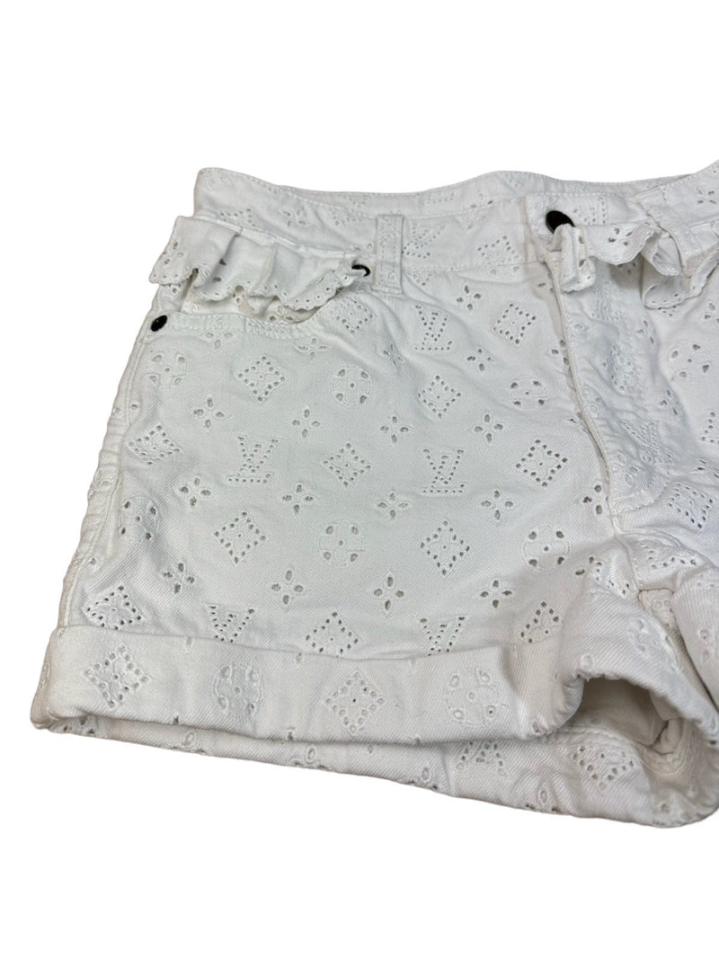 Louis Vuitton shorts con ricamo. (XS)