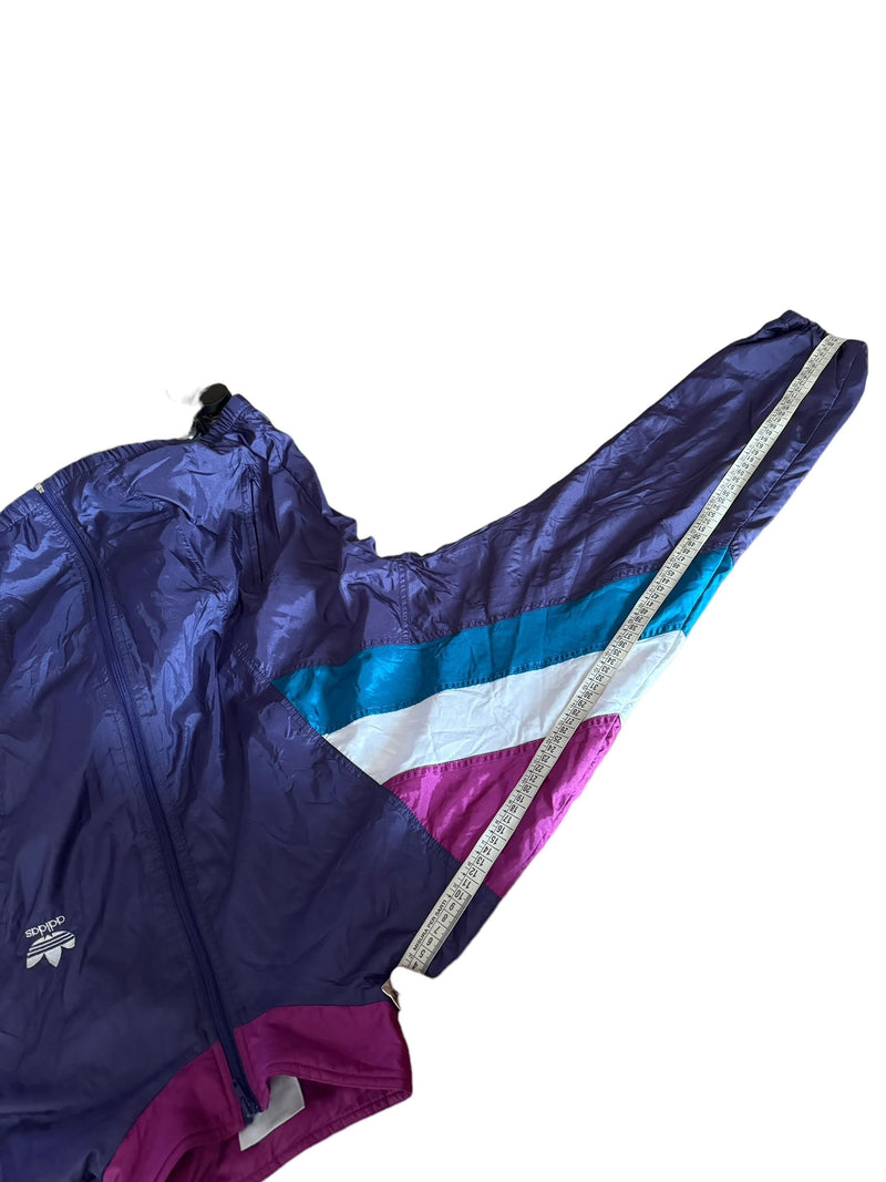 Adidas felpa con zip vintage (XL)