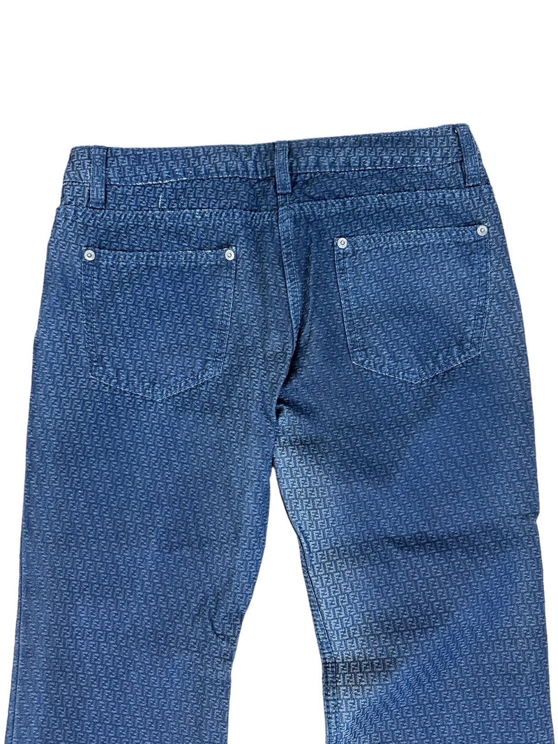 Fendi jeans monogram zucchino (S)