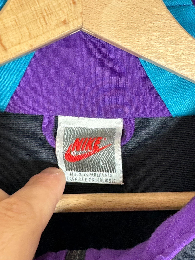 Nike felpa con zip vintage (L)