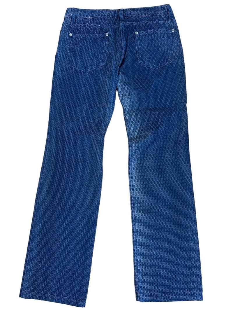 Fendi jeans monogram zucchino (S)