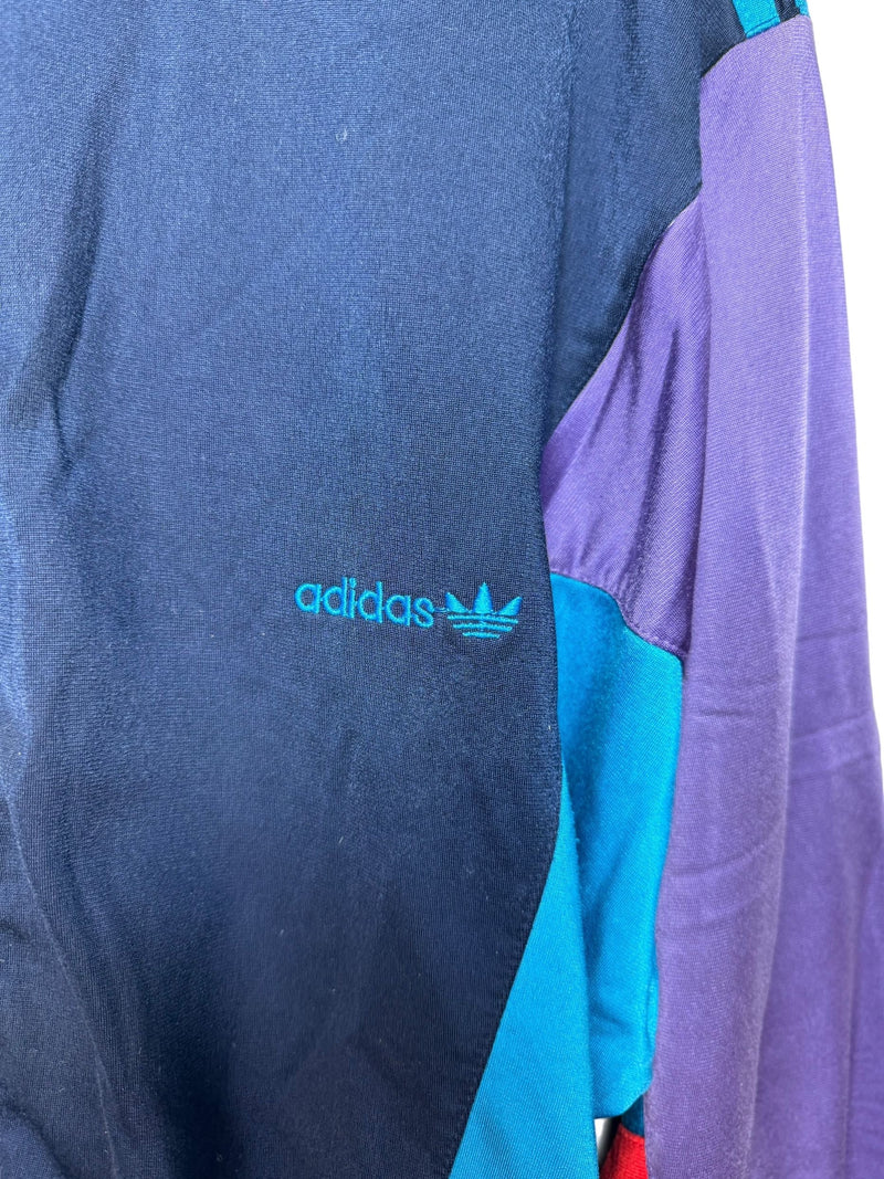 Adidas felpa con zip vintage (XL)