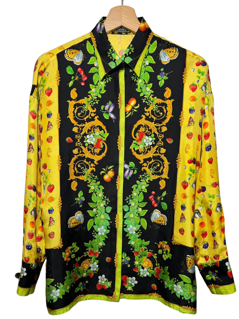 Gianni Versace camicia in seta vintage