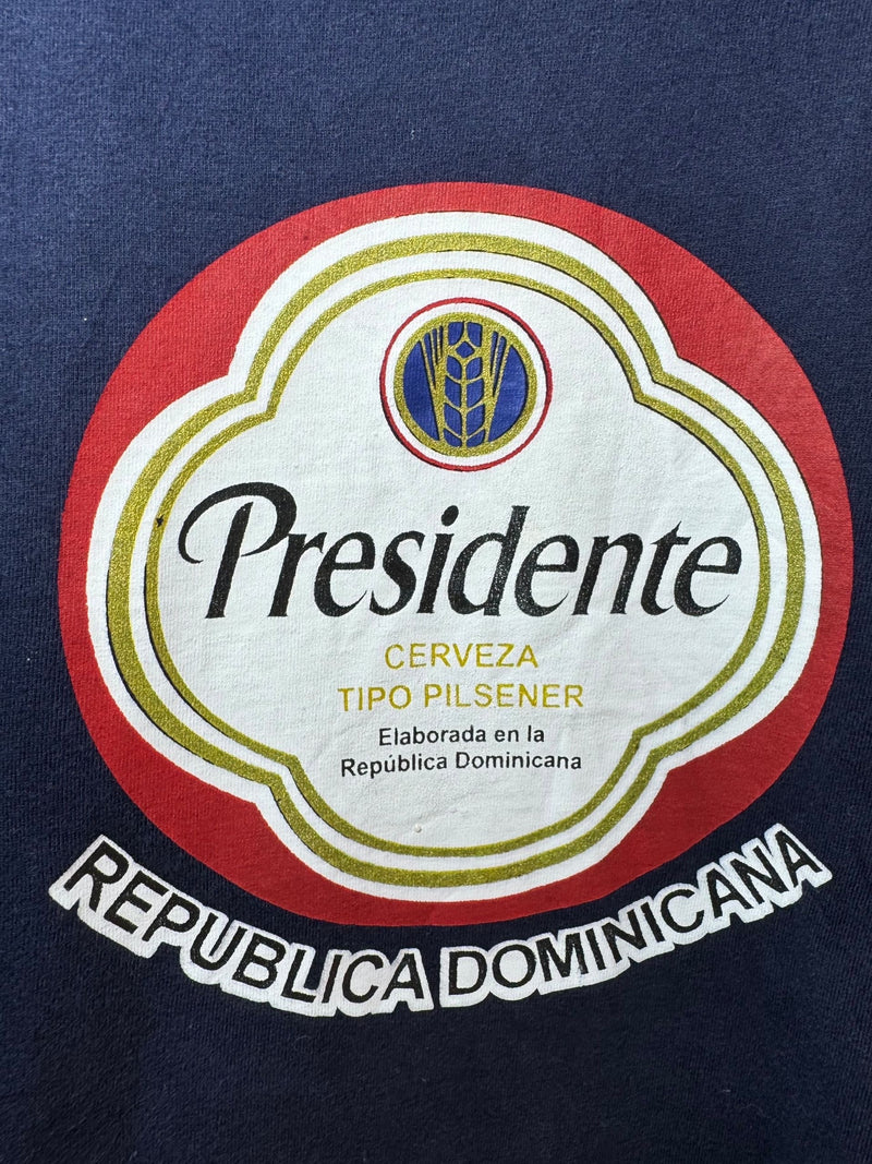 Maglia vintage con stampa birra Presidente  (XL)