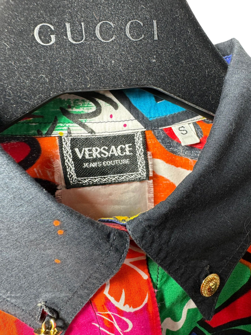 Versace vintage camicia in cotone (S)