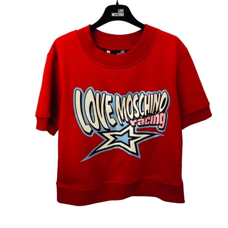 MAGLIA CROP LOVE MOSCHINO freeshipping - BEATBOX COLLECTION