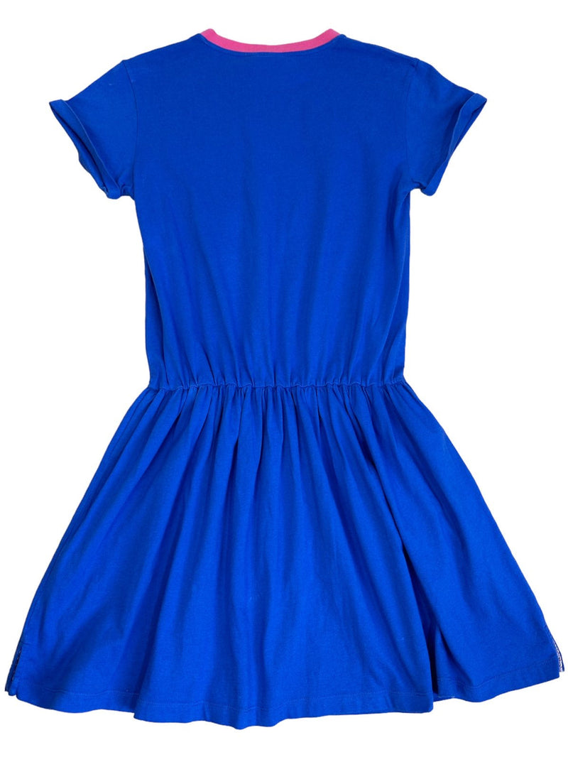 Fendi Mini abito vintage blu. (S)