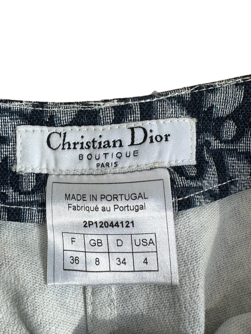 Christian Dior pantalone monogram vintage. (S)