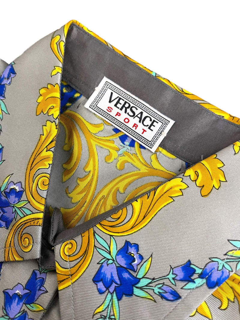 Versace Sport camicia in seta