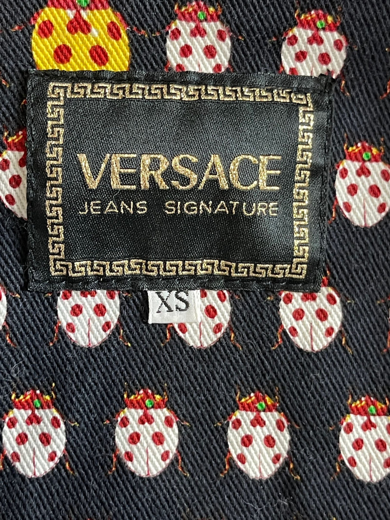 Versace vintage giacca coccinelle