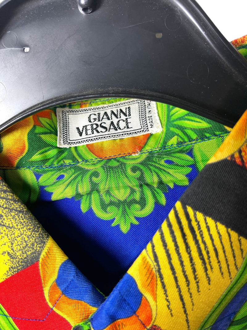 Gianni Versace camicia in seta