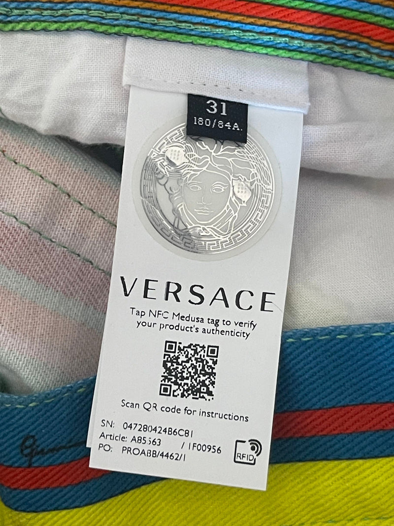 Versace jeans a righe