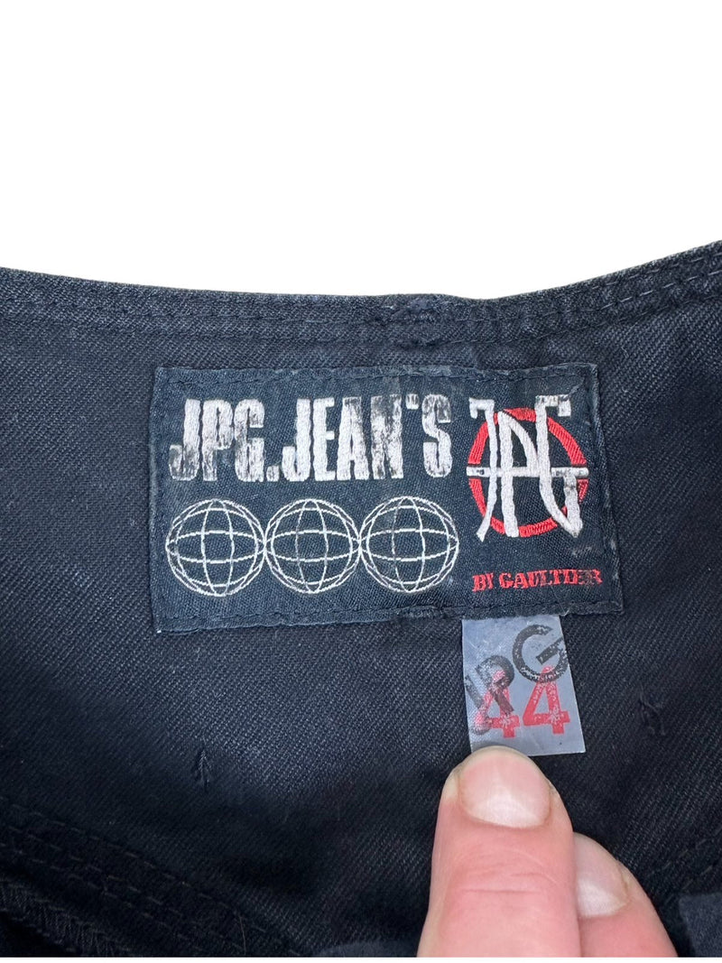 Jean Paul Gaultier gonna pantalone con ricamo. (L)