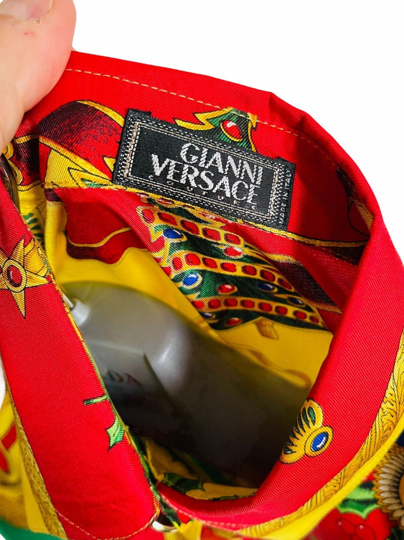 Gianni Versace camicia in seta Natale freeshipping - BEATBOX COLLECTION