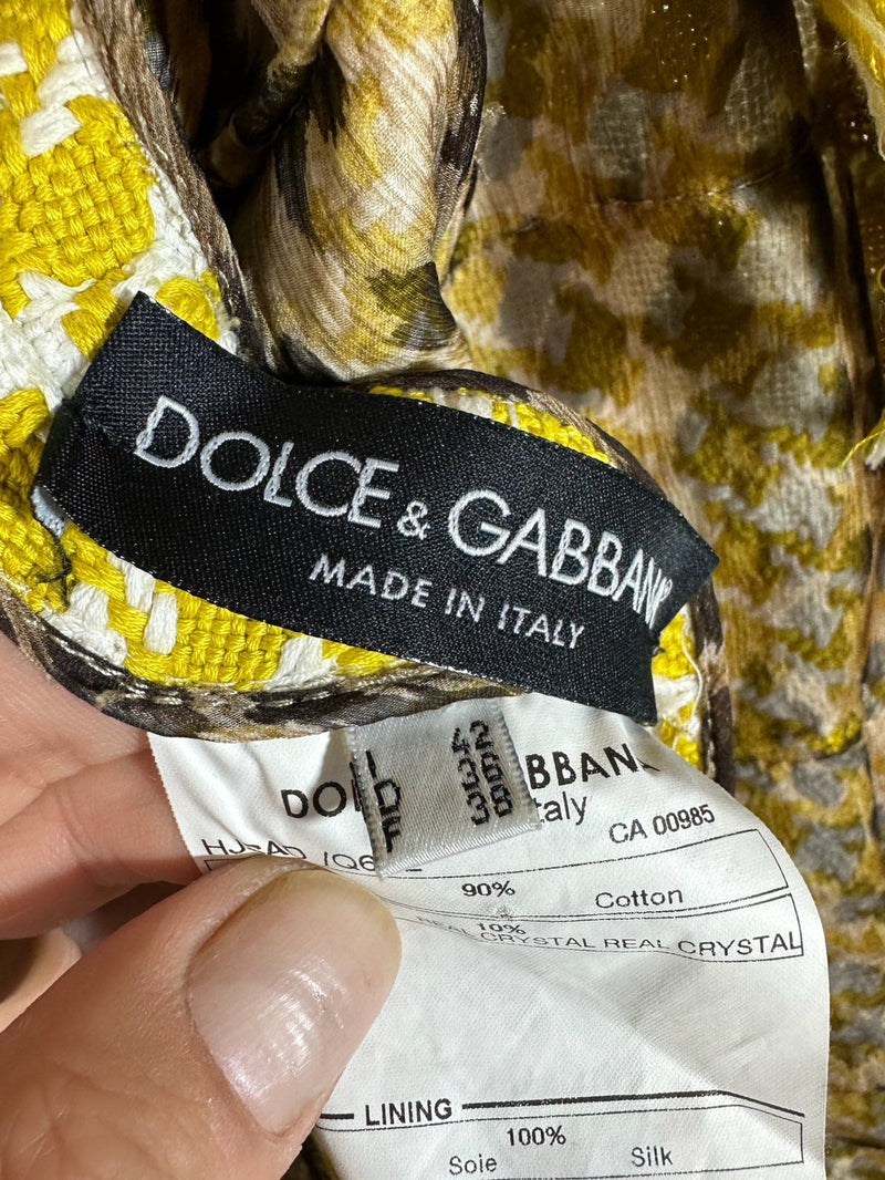 Dolce & Gabbana blazer con cristalli. (M)
