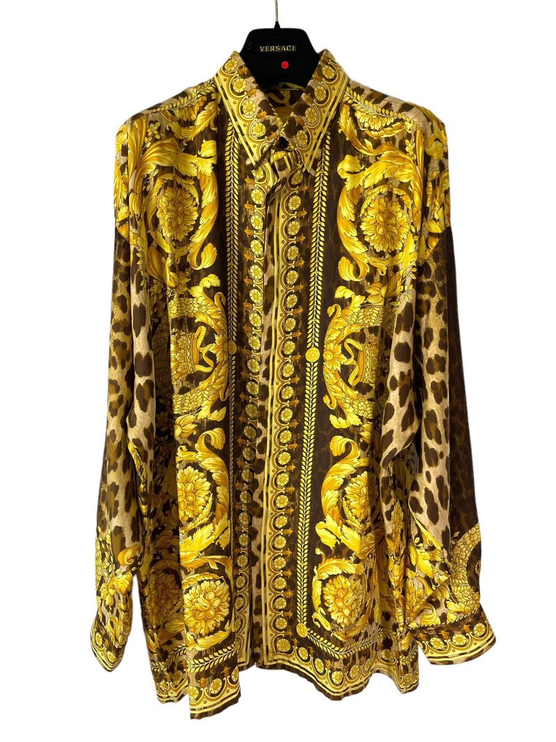 Gianni Versace camicia Wild Barocco