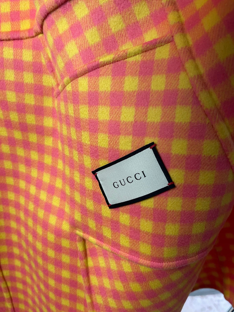 Gucci cappotto in lana