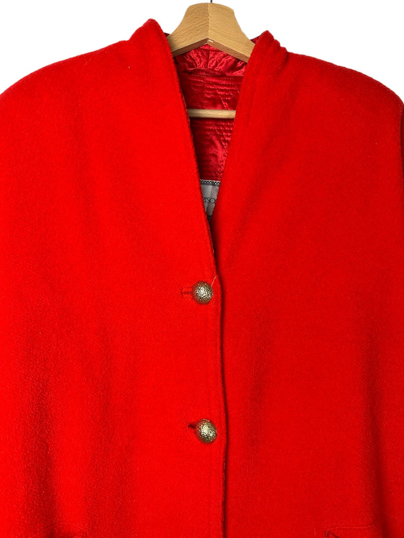 Maxi cappotto Gianni Versace.