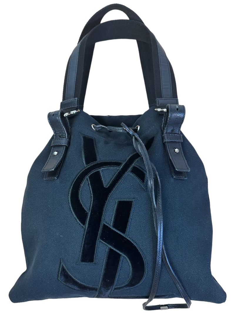 Yves Saint Laurent borsa vintage in tela.