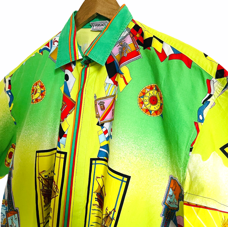Versace sport camicia vintage freeshipping - BEATBOX COLLECTION